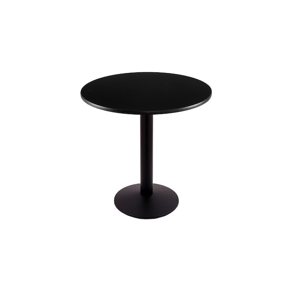 30" 214 Black Table, 24" dia. Top